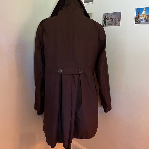 Land’s End Brown Lightweight coat. Size M - Picture 5 of 11